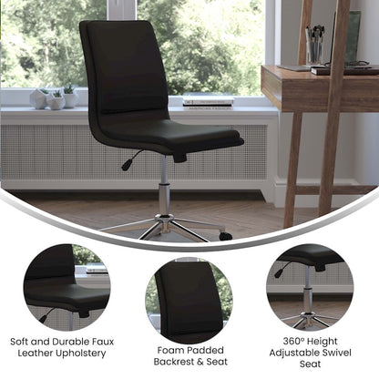 Flash Furniture Madigan Office Chair, Black