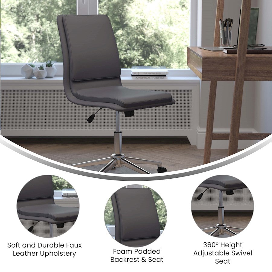 Flash Furniture Madigan Office Chair, Gray