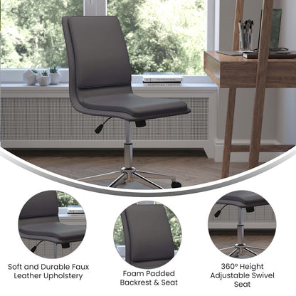Flash Furniture Madigan Office Chair, Gray