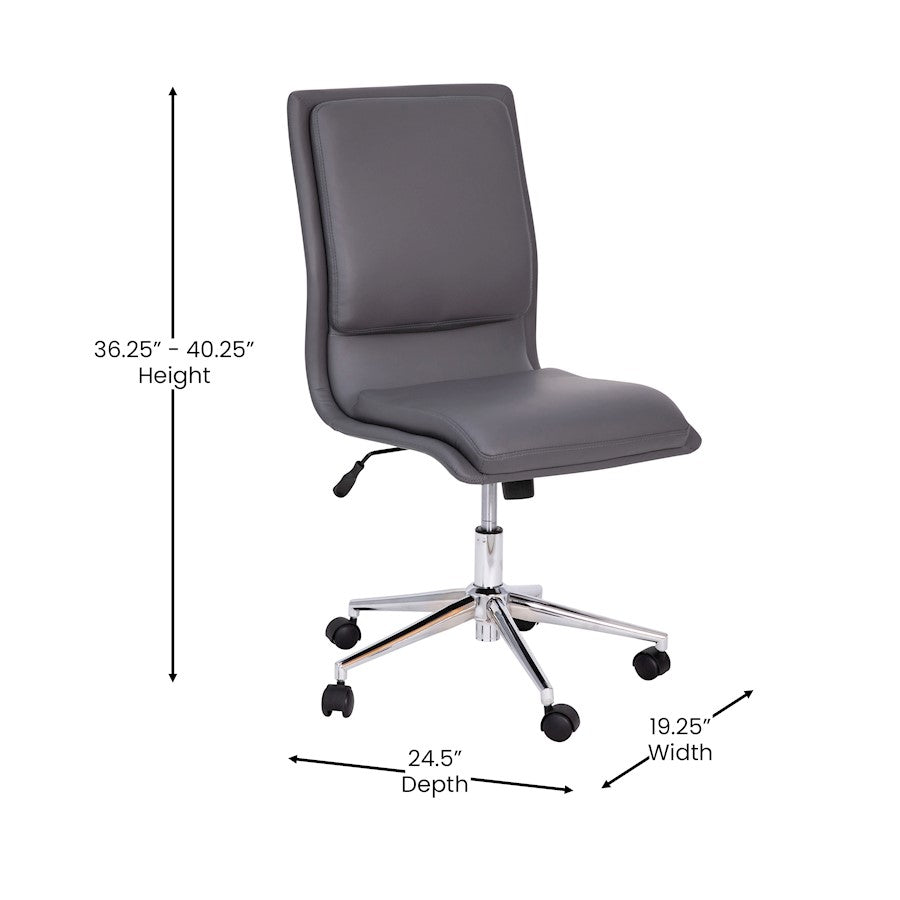 Flash Furniture Madigan Office Chair, Gray
