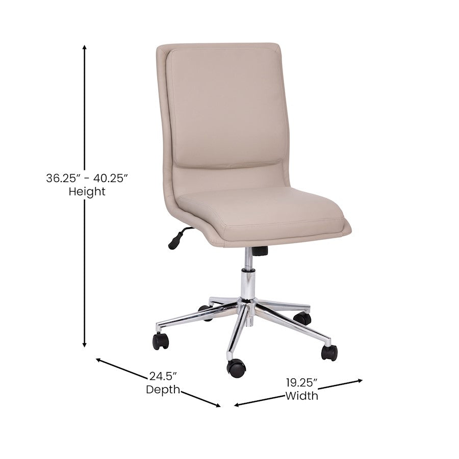 Flash Furniture Madigan Office Chair, Taupe