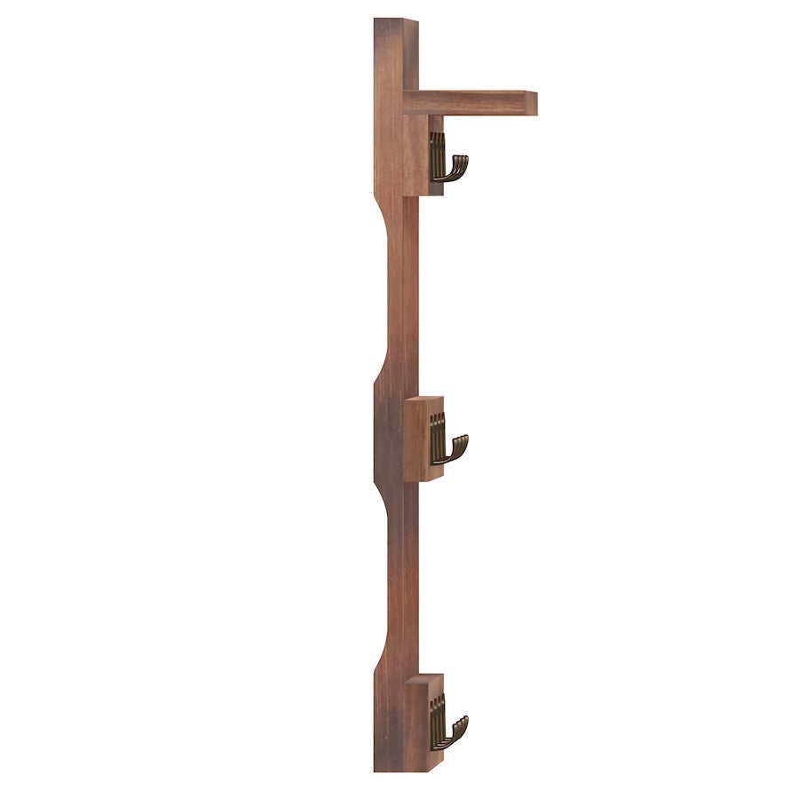 Flash Furniture Campbell Coffee Mug Rack, Rustic BN