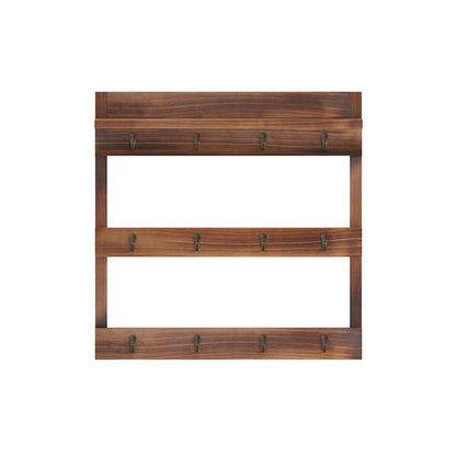 Flash Furniture Campbell Coffee Mug Rack, Rustic BN