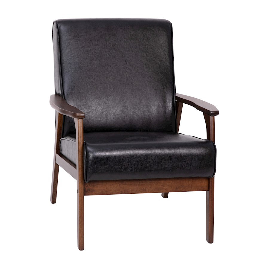Flash Furniture Langston Arm Chair, Black