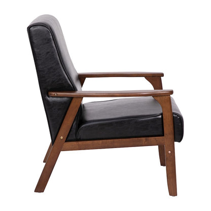 Flash Furniture Langston Arm Chair, Black