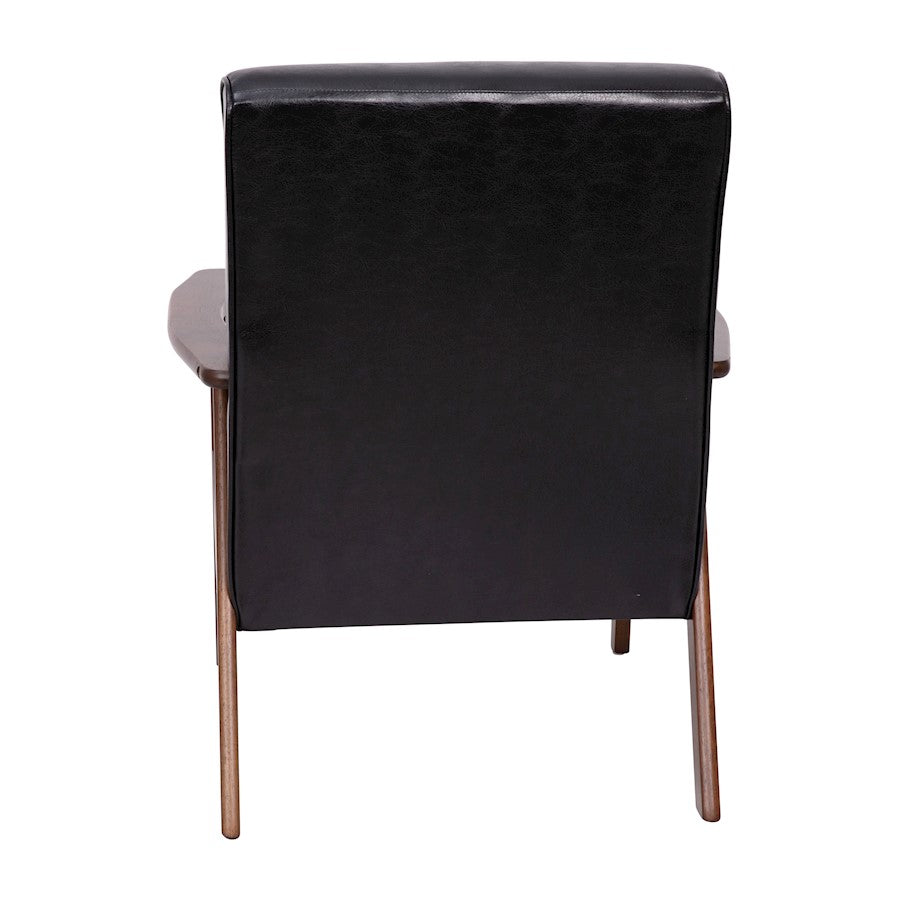 Flash Furniture Langston Arm Chair, Black