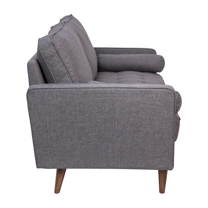 Flash Furniture Hudson Upholstered Sofa, Dark Gray