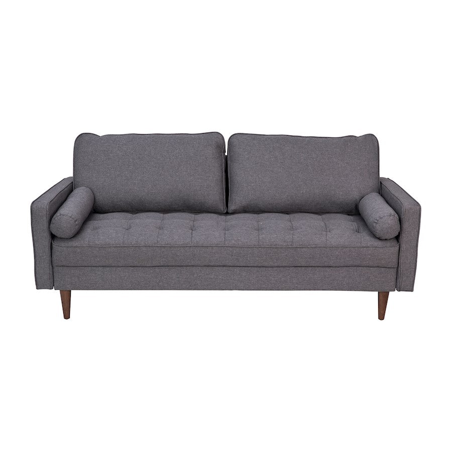 Flash Furniture Hudson Upholstered Sofa, Dark Gray