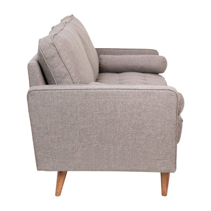 Flash Furniture Hudson Upholstered Sofa, Stone Gray