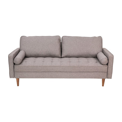 Flash Furniture Hudson Upholstered Sofa, Stone Gray