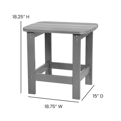 Flash Furniture Savannah 2 Rockers/1 Table, GY