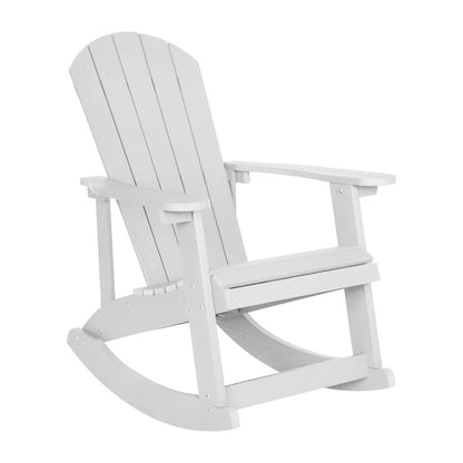 Flash Furniture Savannah 2 Rockers/1 Table, WH