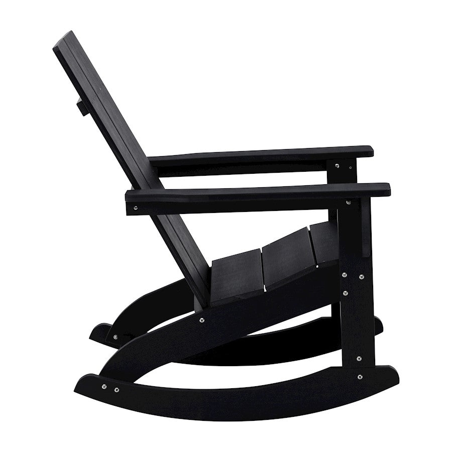 Flash Furniture Finn Pack Of 2 Rockers/Side Table, BK