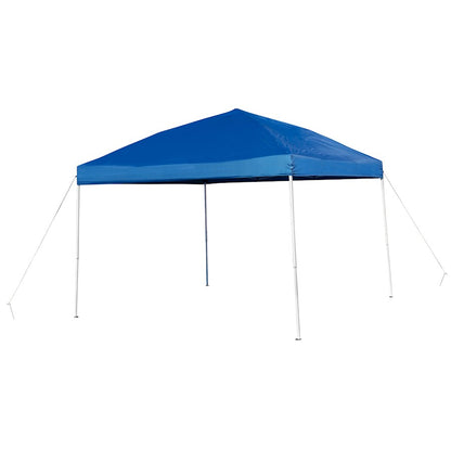 Flash Furniture Knox Canopy Tent/Folding Bench, Blue