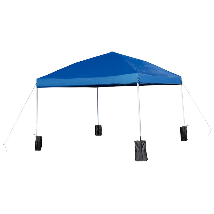 Flash Otis Wheeled Canopy Tent/Table/4 Chairs, BL