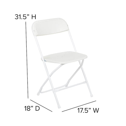 Flash Otis Wheeled Canopy Tent/Table/4 Chairs, WH