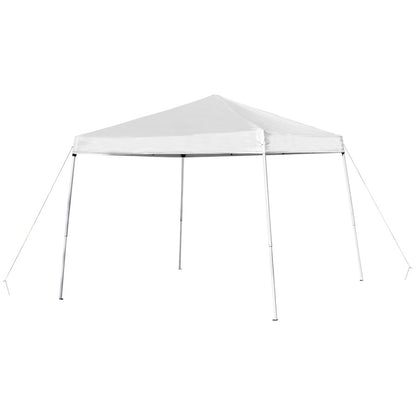Flash Otis 8'X8' Canopy Tent/Table/4 Chairs, WH