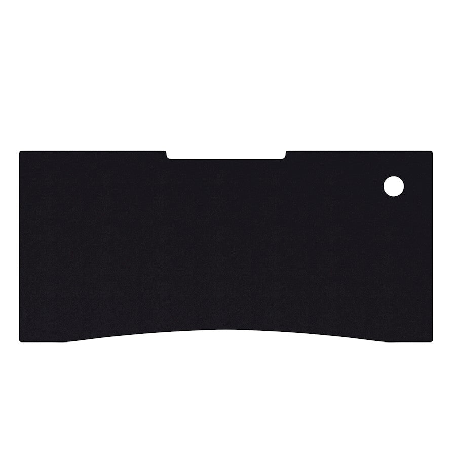 Flash Furniture Mallot Full Desktop Mouse Pad, Black