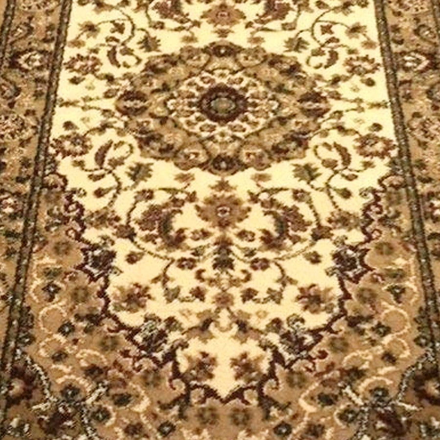 Flash Furniture Mersin 3X10 Persian Area Rug, Ivory
