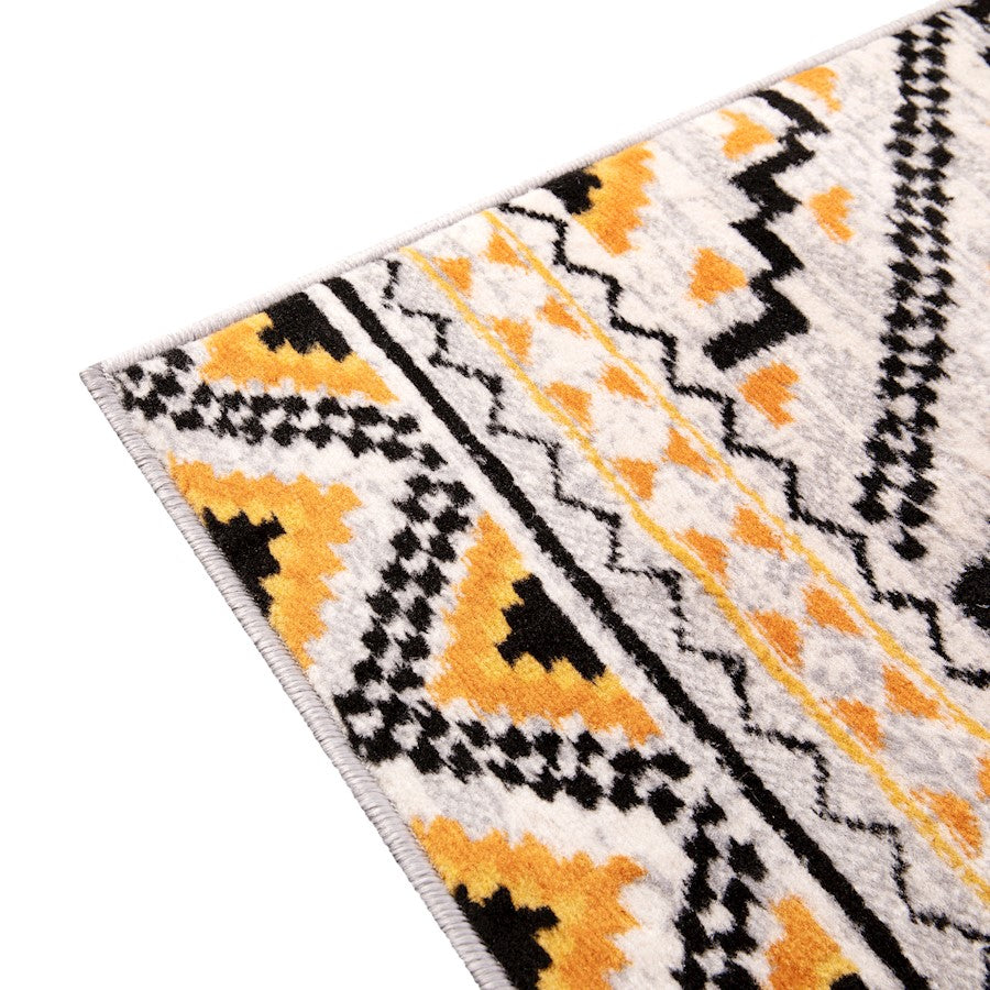 Flash Payson 3' x 10' Area Rug, Orange