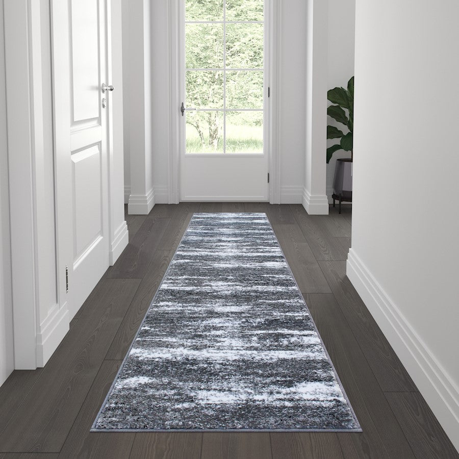 Flash Furniture Valli 2X7 Modern Area Rug, Purple