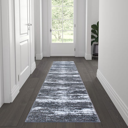 Flash Furniture Marian 2' X 7' Area Rug, Grey