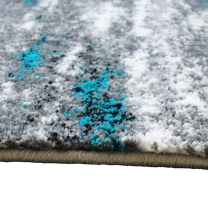 Flash Furniture Marian 2' X 7' Area Rug, Turquoise