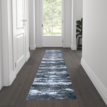 Flash Furniture Marian 2' X 7' Area Rug, Turquoise