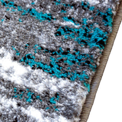Flash Furniture Marian 3' X 16' Area Rug, Turquoise