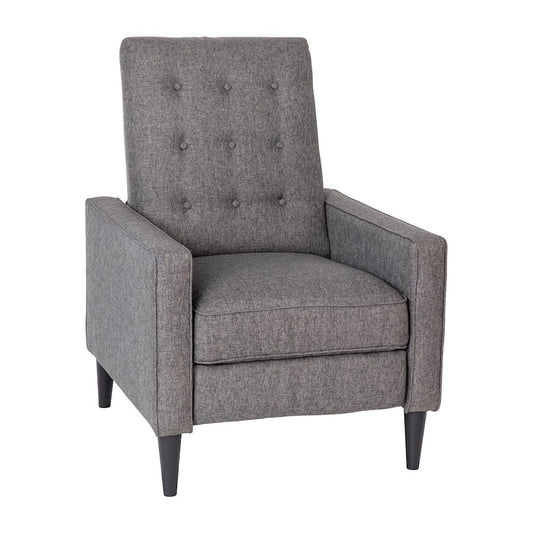 Flash Furniture Ezra Pushback Recliner, Gray