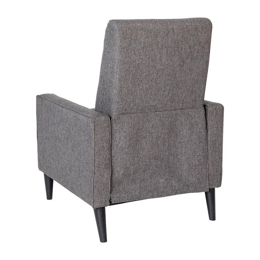 Flash Furniture Ezra Pushback Recliner, Gray