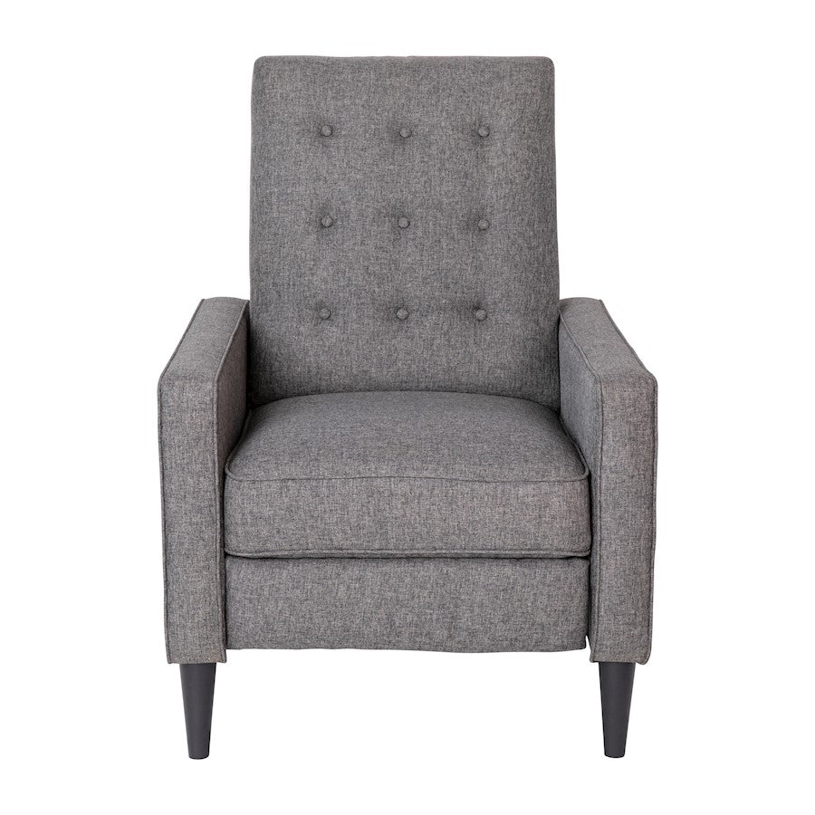 Flash Furniture Ezra Pushback Recliner, Gray
