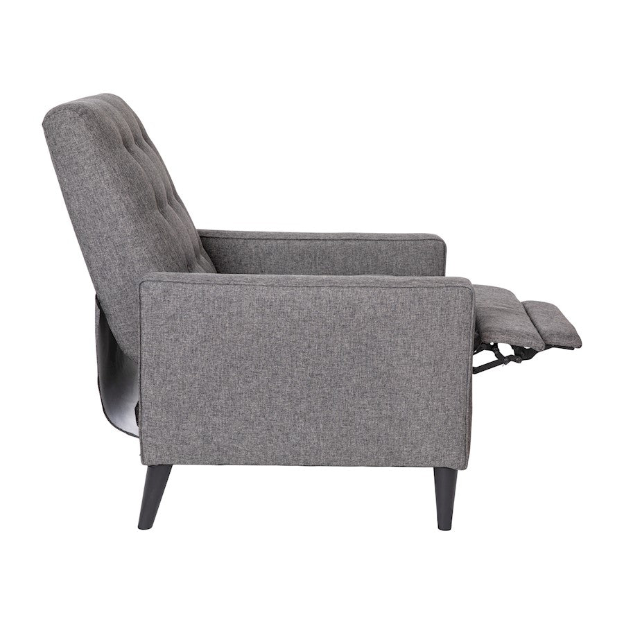 Flash Furniture Ezra Pushback Recliner, Gray