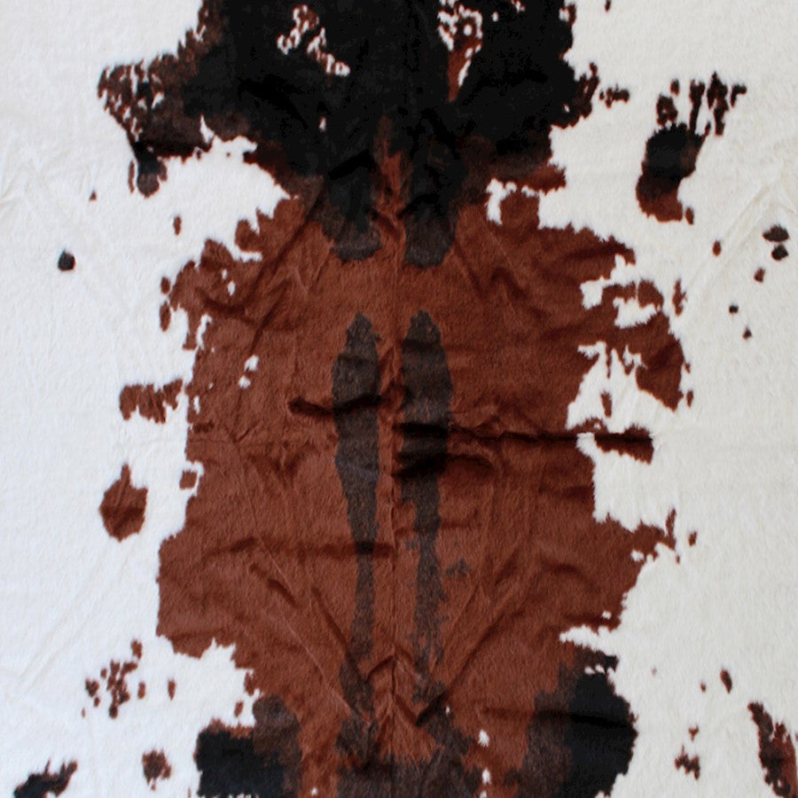 Flash Furniture Barstow 3X5 Faux Cowhide Rug, Brown