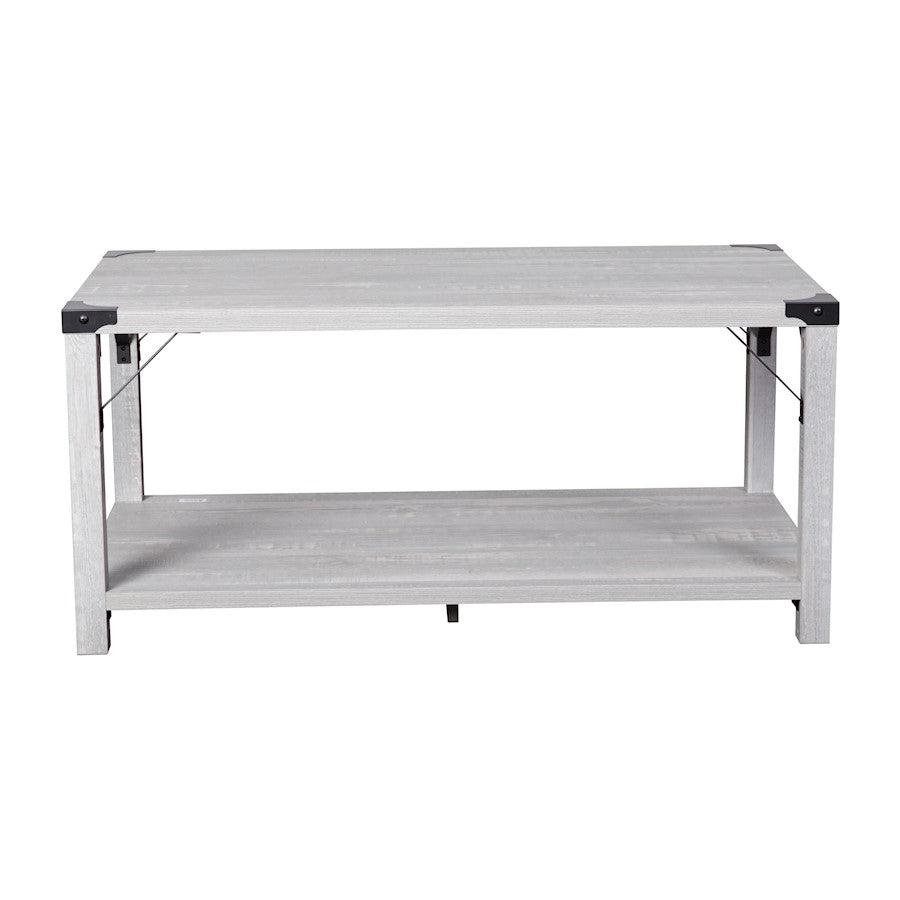 Flash Wyatt 2 Tier Coffee Table, Aspen Gray