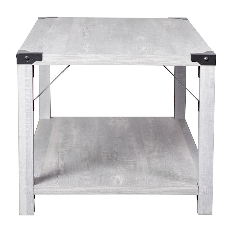 Flash Wyatt 2 Tier Coffee Table, Aspen Gray