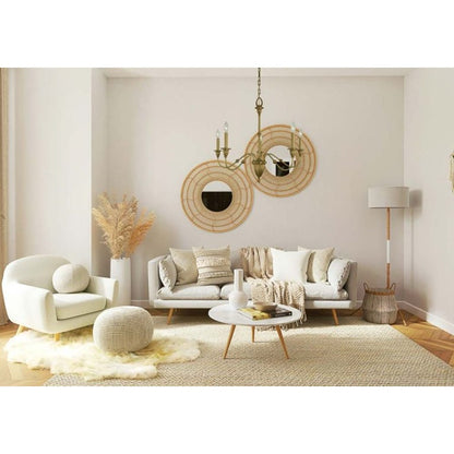Framburg Hinsdale 5 Light Dining Chandelier, Brushed Brass