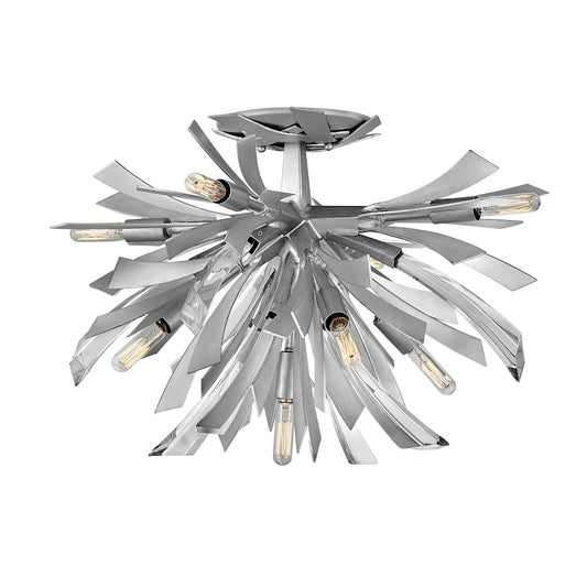 Fredrick Ramond Vida 9 Light Semi-flush Mount