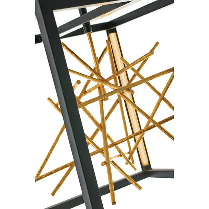 LED Pendant, Black