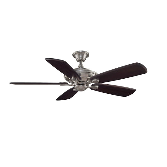 Fanimation my AC Motor 54in Brushed Nickel | Ceiling Fan Motor with Remote | Indoor & Covered Outdoor Damp Rated | 15 x 15 x 12 in | Model A1BN