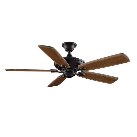 Fanimation my AC Motor 54in 5-Blade Ceiling Fan | Dark Bronze Finish | Living Room & Bedroom | 15 x 15 x 12 in | Model A1DZ