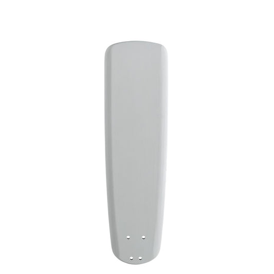 Fanimation Buttonwood 54in 5-Blade Set | Matte White Wood | Ceiling Fan Blades for Living Room & Bedroom | 23.39 x 6.73 x 0.27 in | Model B154MW