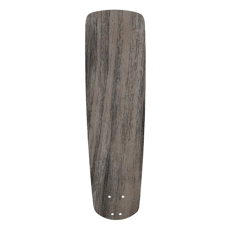 Fanimation Buttonwood 54in 5-Blade Set | Weathered Wood | Ceiling Fan Blades for Living Room & Bedroom | 23.39 x 6.73 x 0.27 in | Model B154WE
