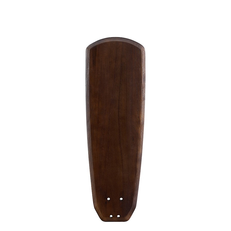 Fanimation Buttonwood 54in 5-Blade Set | Walnut Painted Wood | Ceiling Fan Blades for Living Room & Bedroom | 22 x 7.16 x 3.3 in | Model B354WA