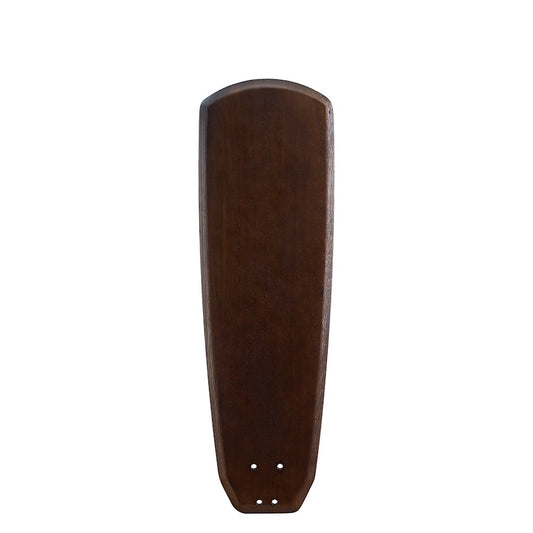 Fanimation Buttonwood 60in 5-Blade Set | Walnut Painted Wood | Ceiling Fan Blades for Living Room & Bedroom | 26.38 x 8.27 x 0.27 in | Model B360WA