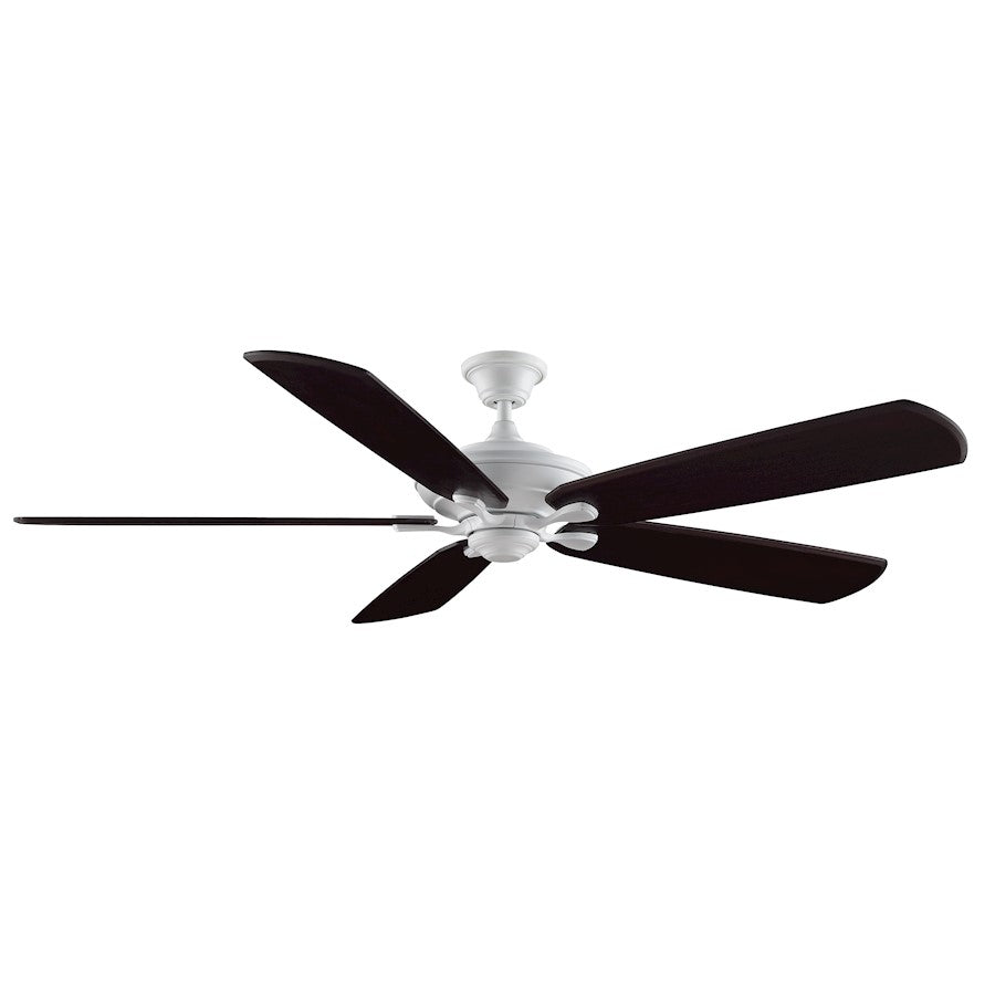 Fanimation Buttonwood 72in 5-Blade Set | Dark Walnut Painted Wood | Ceiling Fan Blades for Large Living Room & Bedroom | Model B372DWA