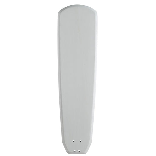 Fanimation Buttonwood 72in 5-Blade Set | Matte White Painted Wood | Ceiling Fan Blades for Large Rooms | 32.36 x 8.74 x 2.68 in | Model B372MW