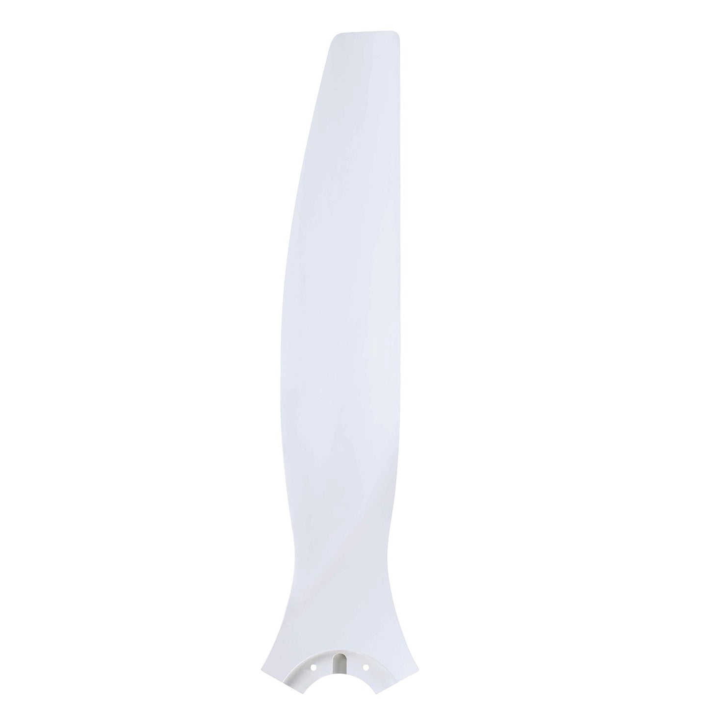 Fanimation Spitfire 54in Ceiling Fan Blade Set Matte White Buttonwood | Covered Patio & Living Room | 26.2 x 6.22 x 1.5 in | Model B6720-54MW