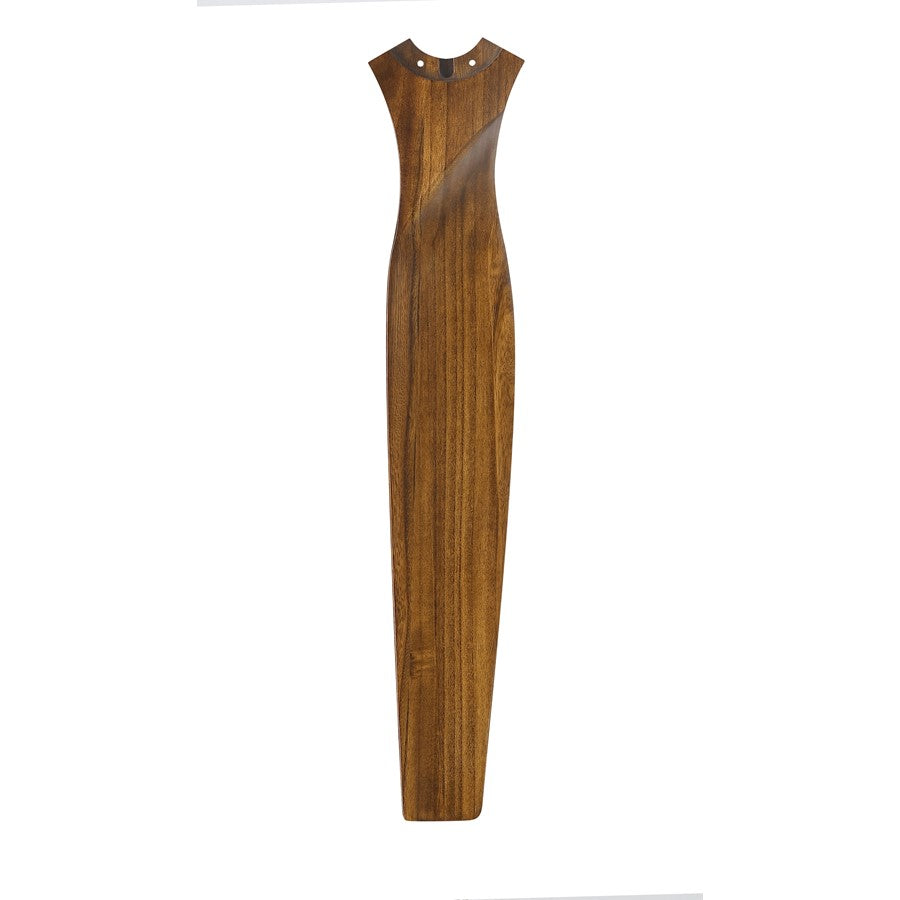 Fanimation Spitfire 64in 3-Blade Ceiling Fan | Koa Wood Blades | Indoor & Outdoor Patio | 31 x 6 x 1 in | Model B6720-64K