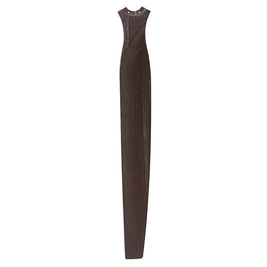 Fanimation Spitfire DC 96in 3-Blade Set | Dark Walnut Buttonwood Fan Blades | Indoor & Outdoor Damp Rated | 47 x 6 x 2 in | Model B6720-96DWA